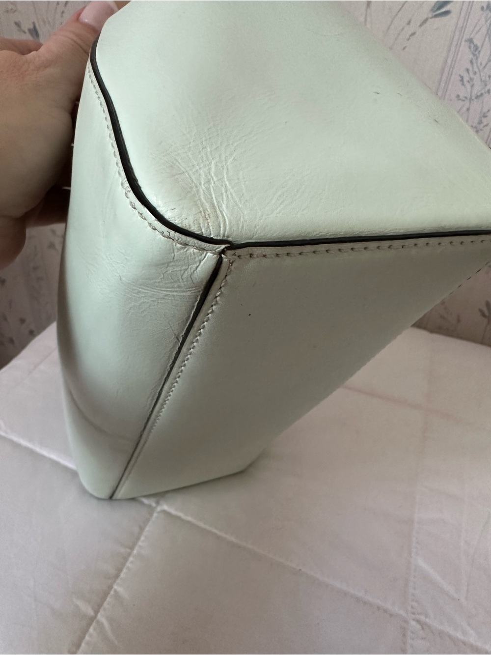 Kate Spade Mint Green Leather Satchel - Picture 9 of 16